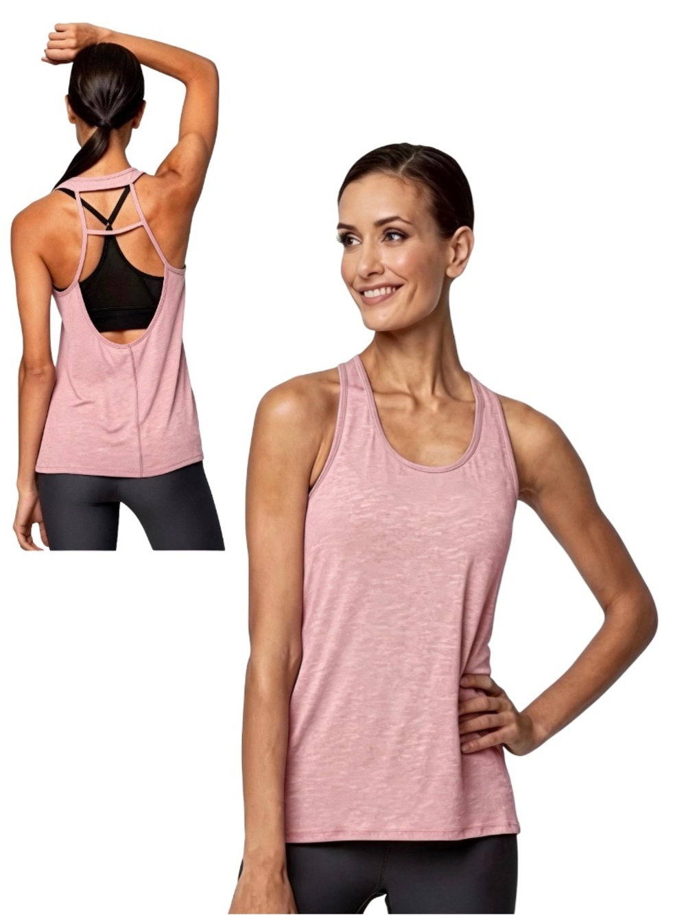 Whisper Susan Tank - Medium | Peach/Pink